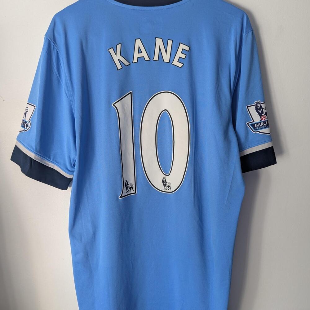 Tottenham Kane 2015/16 Away Jersey Large EPL Fully Patched